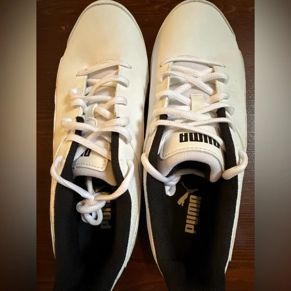 Puma Super Levitate Running‎ Shoes White Black 19097401 Men 8